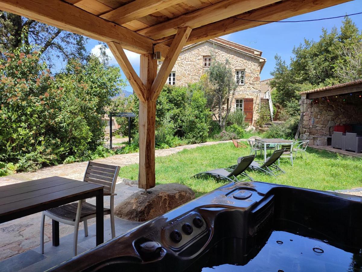 Entre Mer & Maquis, L'Ame De La Corse En Gites De Charme Avec Jacuzzi, Proche Ajaccio Peri Exterior foto